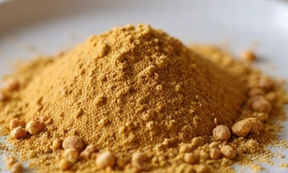 Makro zdjęcie ekstraktu z kozieradki